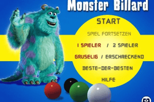 Disney•Pixar's Monsters Inc.: Wreck Room Arcade: Eight Ball Chaos 1