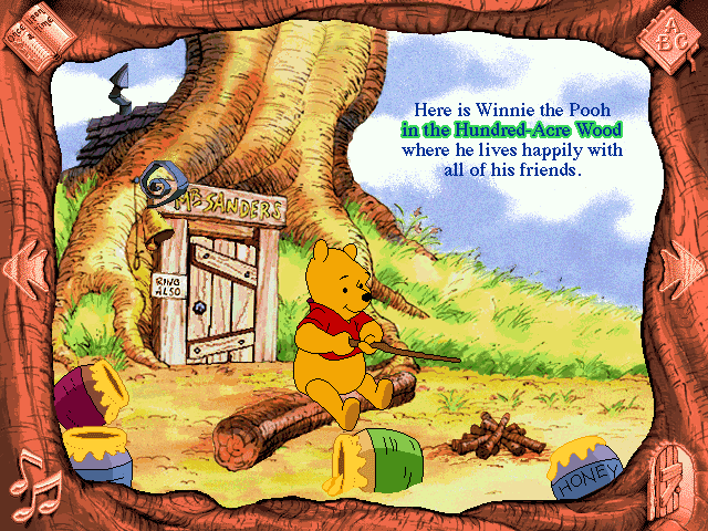 Download Disney's Animated Storybook: Winnie the Pooh and the Honey Tree  (Windows) - My Abandonware