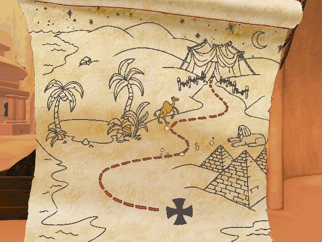 Disney's Math Quest with Aladdin abandonware