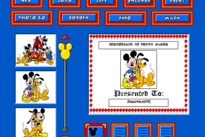 Disney's Mickey & Friends Print Studio 2