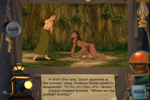 Disney's Tarzan: Read-Along CD-ROM 3