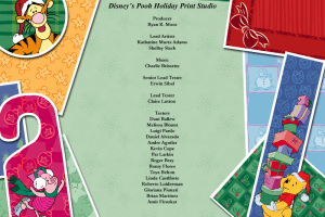 Disney's Winnie the Pooh Holiday Print Studio 3
