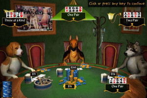 Dogs Playing Poker 3