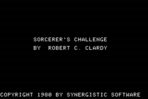 Doom Cavern / Sorcerer's Challenge 14