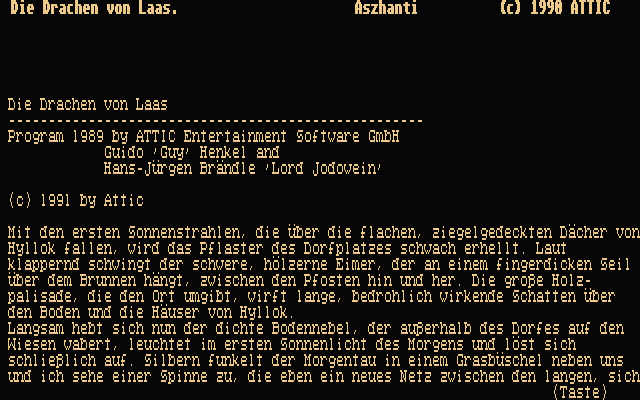 Drachen von Laas abandonware