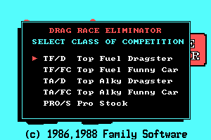 Drag Race Eliminator 1