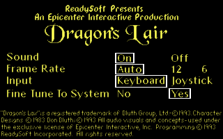 Dragon's Lair - My Abandonware
