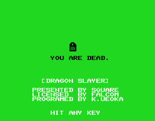 Dragon Slayer I abandonware