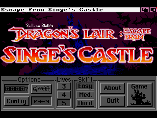 Dragon's Lair: Escape from Singe's Castle abandonware