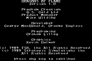 Dragons of Flame 0