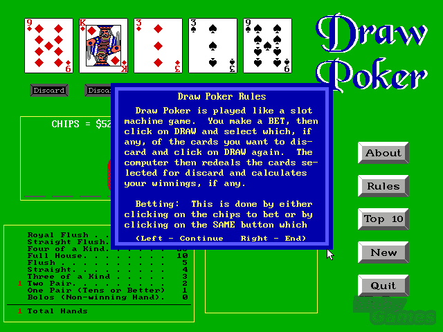 Draw Poker 4