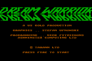 Dream Warrior abandonware