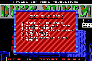 Duke Nukum: Episode 2 - Mission: Moonbase 0