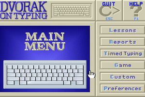 Dvorak on Typing 4