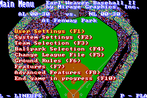 Earl Weaver Baseball II 27