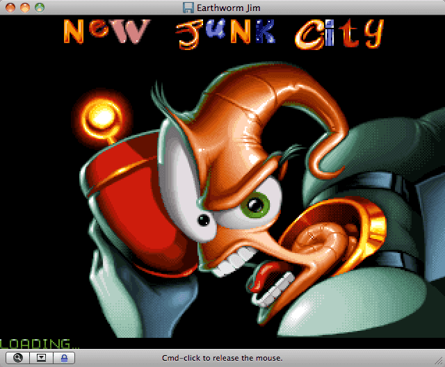 Jogos Antigos - EarthWorm Jim