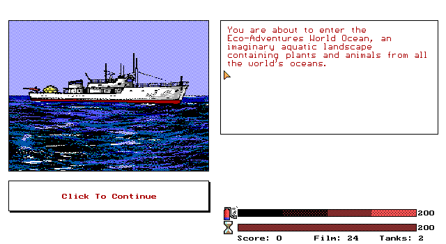 Eco Adventures in the Oceans abandonware