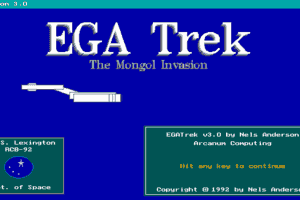 EGA Trek abandonware