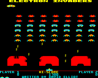 Electron Invaders abandonware