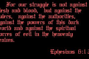 Ephesians 6:12 8