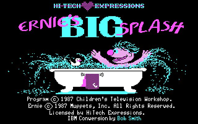 Ernie's Big Splash abandonware