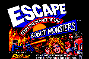 Escape from the Planet of the Robot Monsters 0