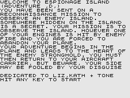 Espionage Island abandonware