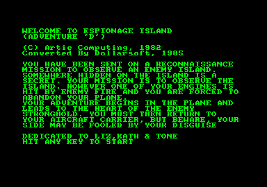 Espionage Island abandonware