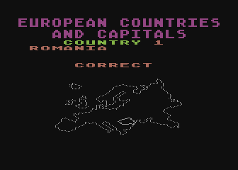 European Countries & Capitals abandonware