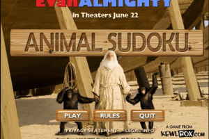 Evan Almighty Animal Sudoku 0