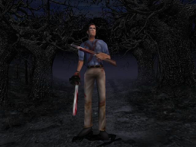 Evil Dead: Hail to the King Game Map Map for PlayStation by