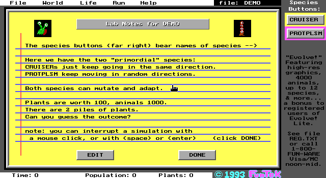 Evolve! abandonware