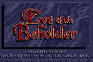 Eye of the Beholder 1