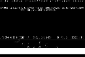 F-16 Early Deployment Airstrike Force 3