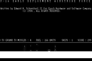 F-16 Early Deployment Airstrike Force 8