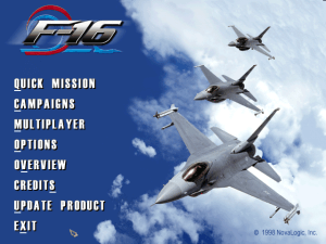 F-16 Multirole Fighter 1