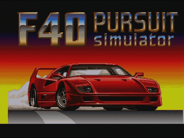 Crazy Cars II / F40 Pursuit Simulator : Hall Of Light - The