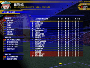 The F.A. Premier League Football Manager 2000 1