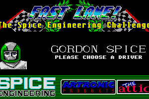 Fast Lane! The Spice Engineering Challenge 3