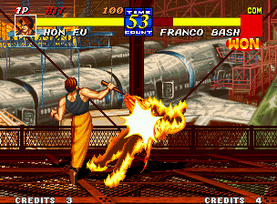 Fatal Fury 3 (Arcade vs Pc) Side by Side Comparison (Fatal Fury 3: Road to  the Final Victory) 