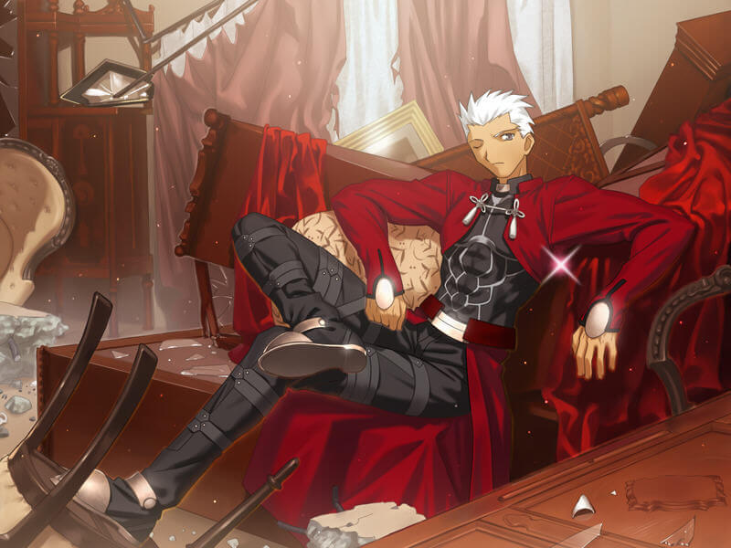 Visual Novel Screens on X: Game: Fate/Stay Night (2004) / X