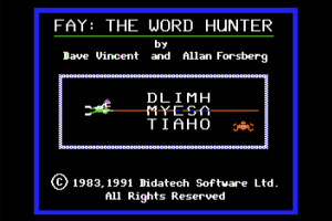 Fay: The Word Hunter abandonware