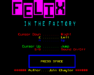 Felix in the Factory 1