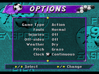 FIFA Soccer 96 - SEGA Online Emulator