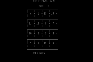 Fifteen Puzzle 2