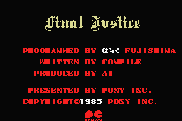 Final Justice 0
