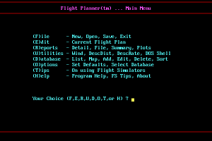 Flight Planner for Microsoft Flight Simulator 1