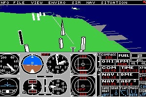 Flight Simulator II 4