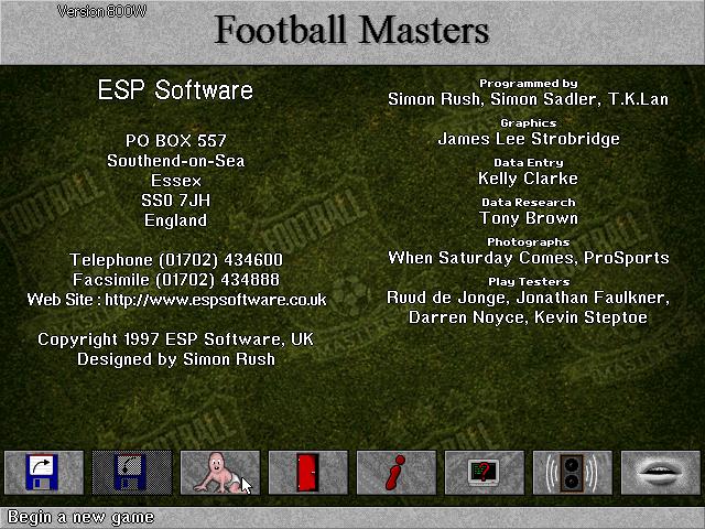Football Masters 98 0