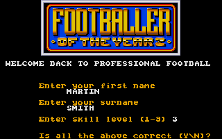Footballer of the Year 2 14